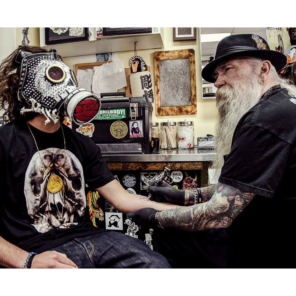 Rick Walters Tattoo Duel in the Sun Black Denim Jacket Limited Edition XL-2X NWT - Picture 5 of 6